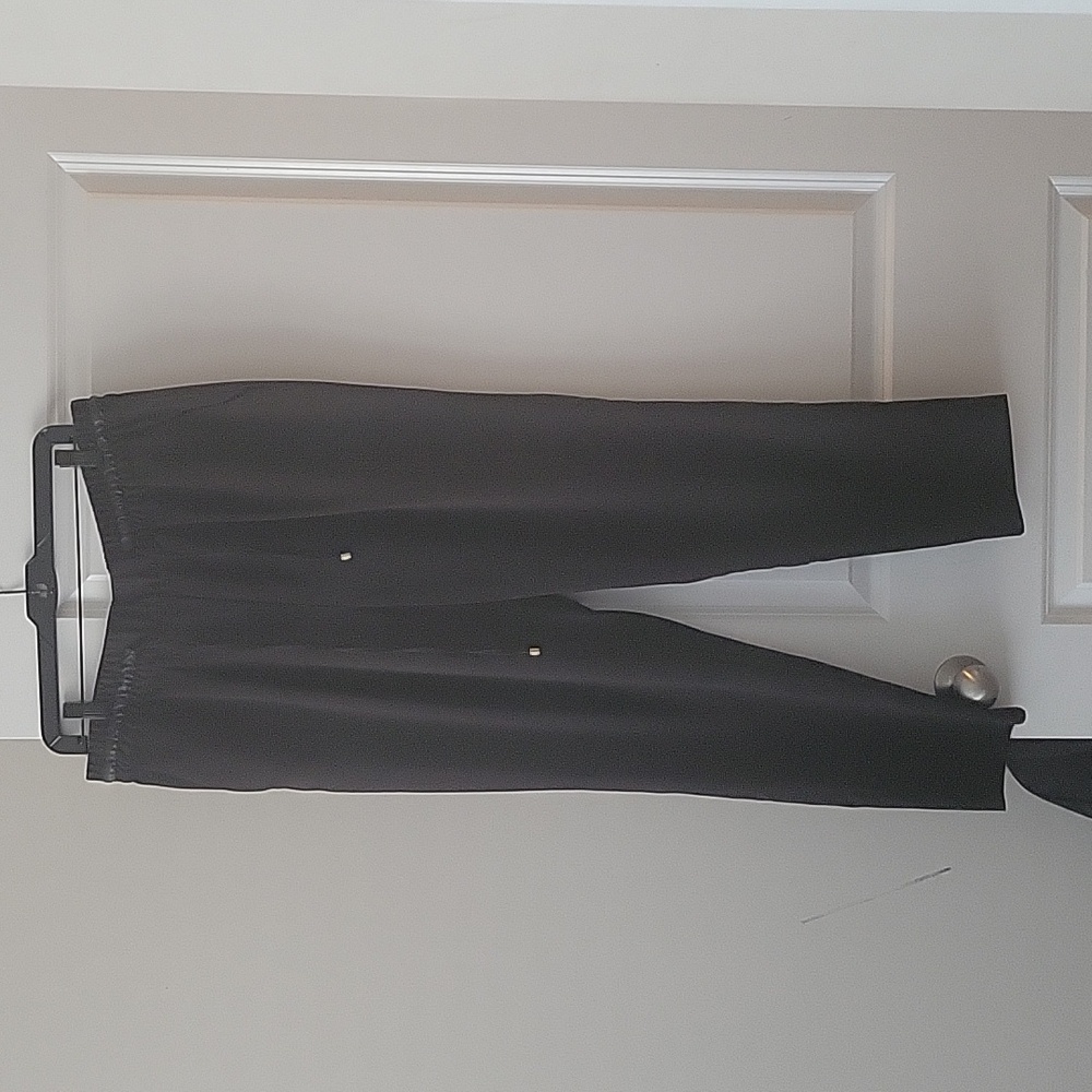 Ivanka Trump flowy black pants